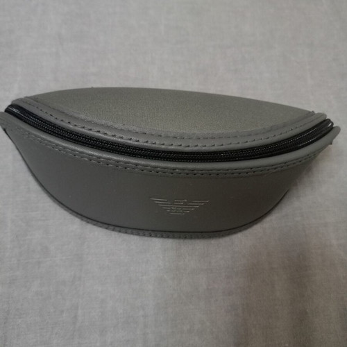 Emporio Armani glasses case like new, grey