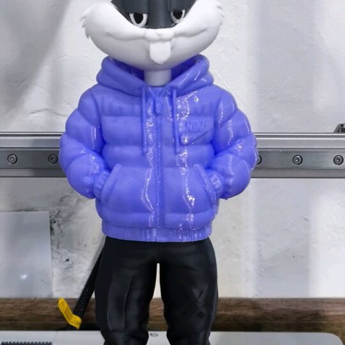 Urban Bugs Bunny figure like new, approx. 35cm tall