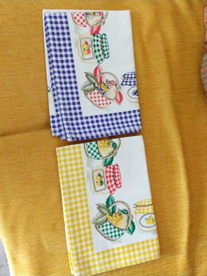 Πετσέτες κουζίνας καινούργιες, σετ 3 τεμαχίων 47x65 εκ.