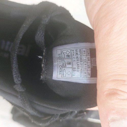 Admiral athletic shoes used, size 41, black