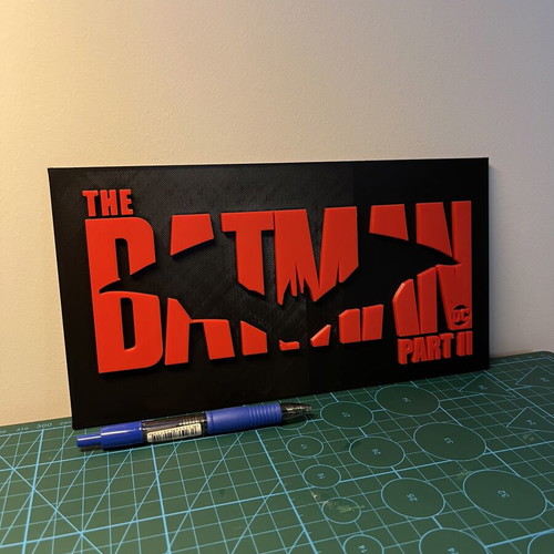 The Batman Part II decorative plaque 2028