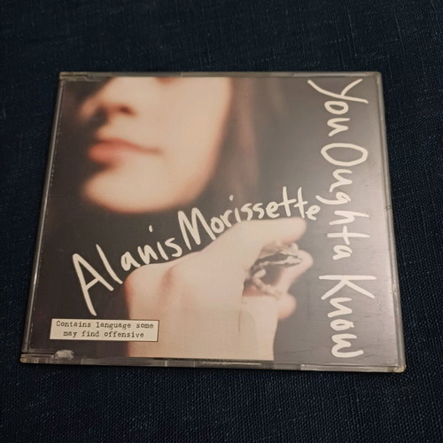 Alanis Morissette You Oughta Know CD single like new, rock