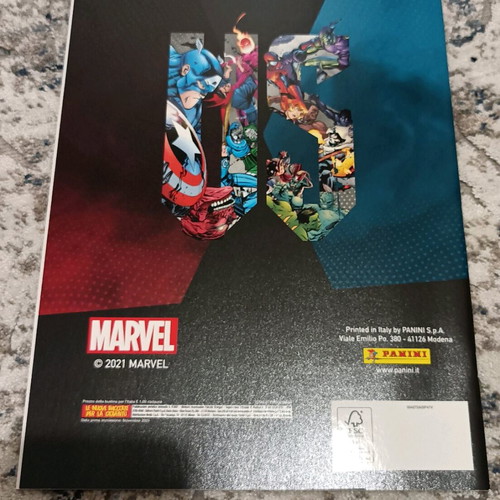 Panini Marvel Versus 2021 album new, Italian edition