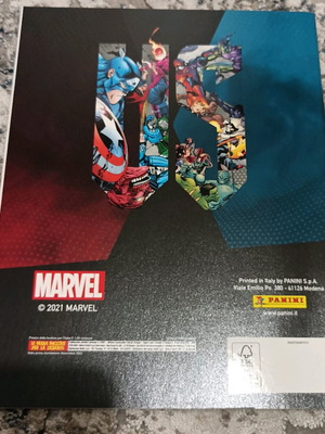Panini Marvel Versus 2021 album new, Italian edition