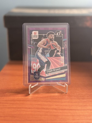 23-24 Panini EuroLeague Donruss Bryant Purple/99 basketball card