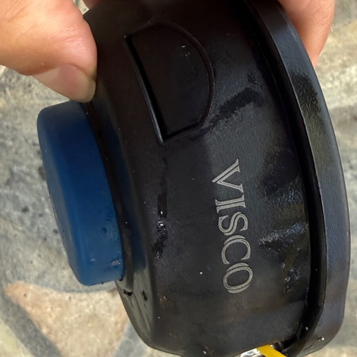 Trimmer heads used, pack of two for grass cutter