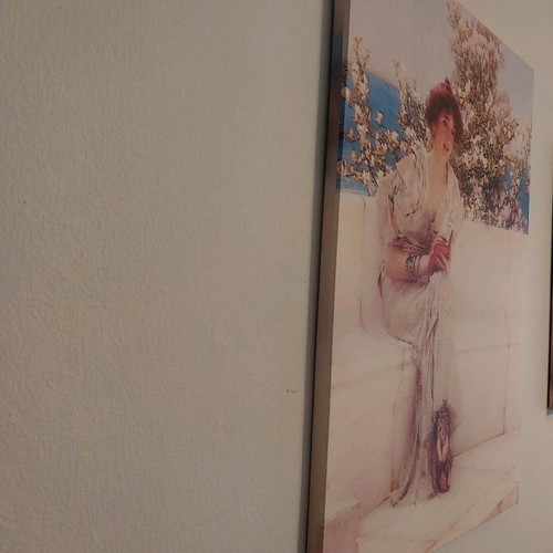 Paintings on canvas used by a known artist