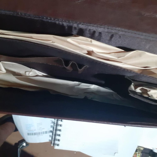 Nicki Leather Collection Professional Leather Briefcase New Brown
