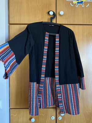 Ζακέτα Shein βαμβακερή boho, medium έως large