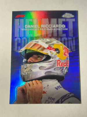 2024 Topps Chrome Formula 1 Helmet Collection Daniel Ricciardo σαν καινούργιο