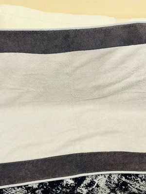 Gry Laroche beach towel new, cotton, 160x85 cm