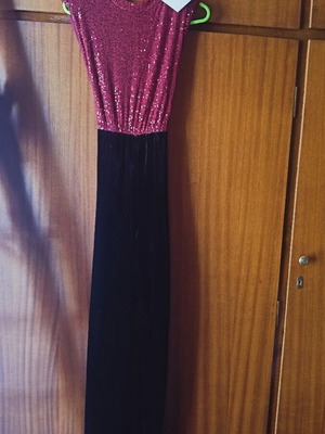 A-Style jumpsuit new, black and red, one size