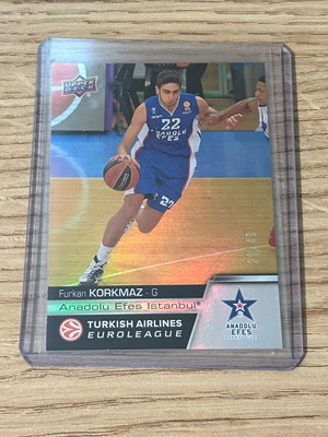 Αριθμημένη Κάρτα Furkan Korkmaz Efes Anadolu Euroleague 2015-16 Upper Deck