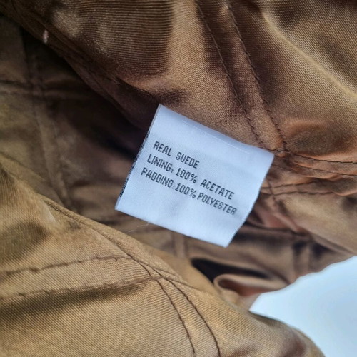 Men's leather jacket camel XL like new
