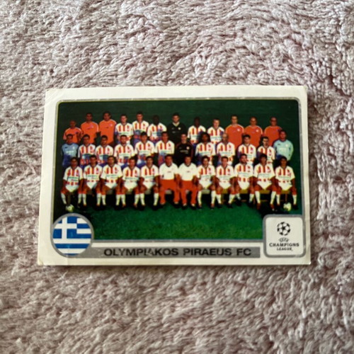 Χαρτάκι Panini Ολυμπιακός Champions League 2001-2002 μεταχειρισμένο