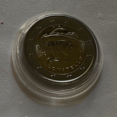 Donatello 2 euro unc 2016 Italy in capsule