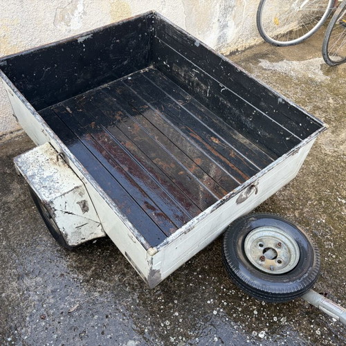 Trailer factory-made used, 125x100cm