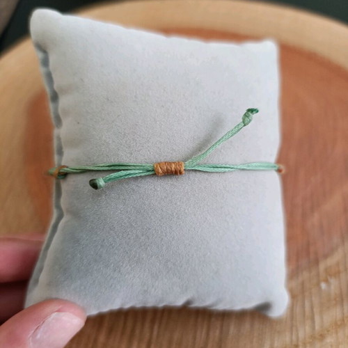 Handmade bracelet new with macrame technique