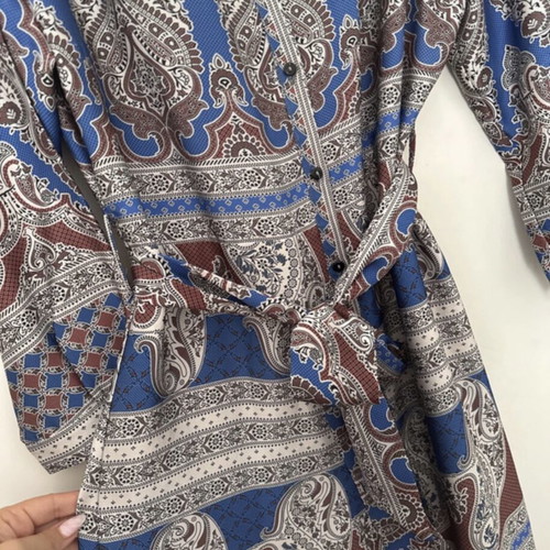 Dress Innocent new, colorful, calf-length, size L