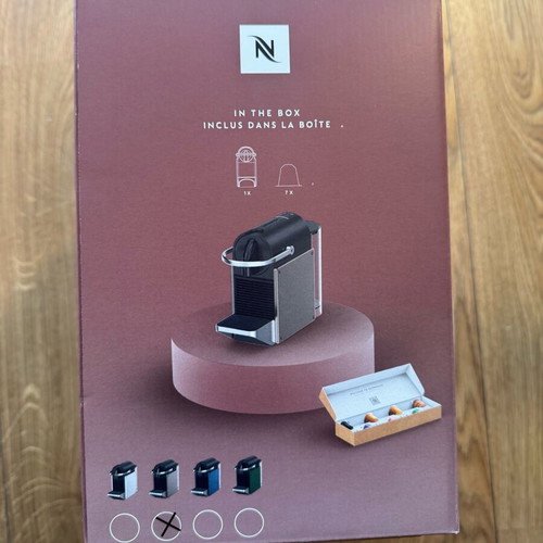 Nespresso Original Pixie Titan coffee machine new