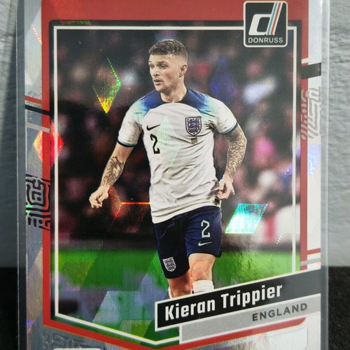 Panini Donruss Soccer Kieran Trippier Cubic Parallel Card 2023-24 new