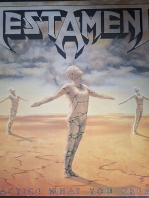 Testament Practice What You Preach βινύλιο μεταχειρισμένο, metal, 1989