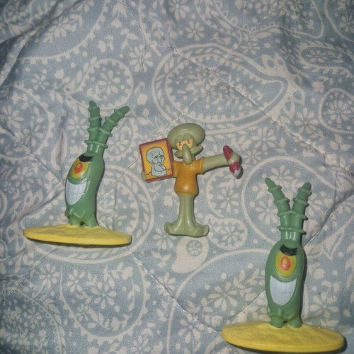 SpongeBob SquarePants figures, set of 3