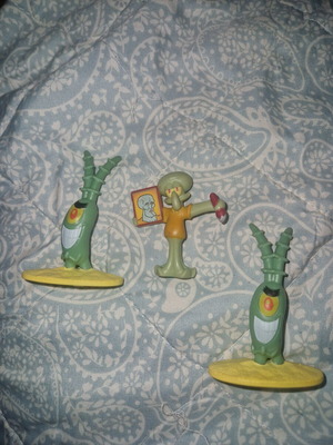 SpongeBob SquarePants figures, set of 3