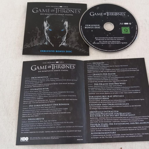 Game of Thrones The Complete Eighth Season Blu-Ray used, fantasy