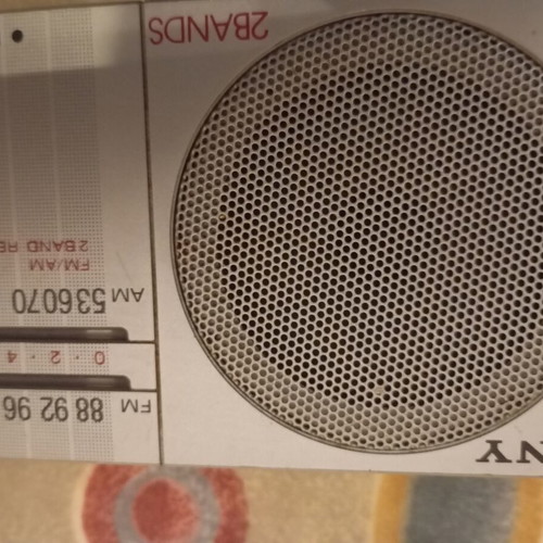 Sony portable radio used, vintage model
