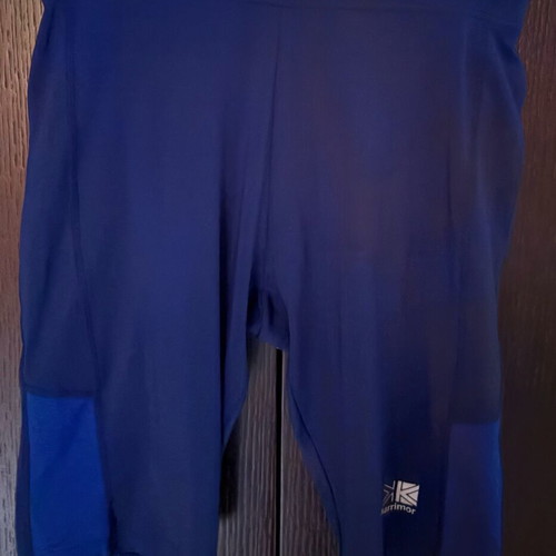 Karrimor men's blue sports leggings size L like new