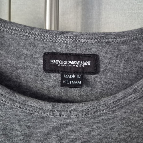 Emporio Armani underwear fitted t-shirt size S gray like new