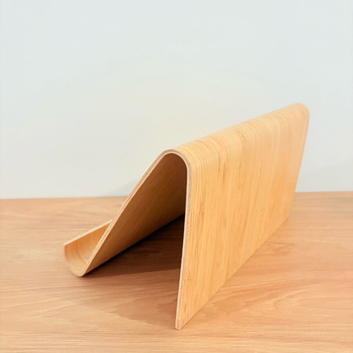 Vivalla IKEA tablet stand new, made of birch wood and bamboo veneer