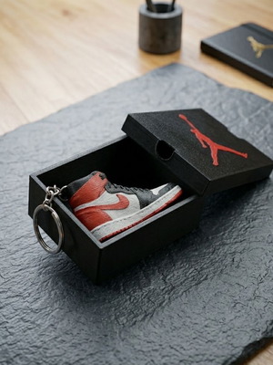Air Jordan 3D Printed Keychain with Box new