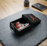 Air Jordan 3D Printed Keychain with Box new