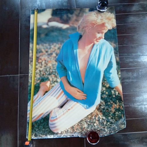Marilyn Monroe poster 98x68cm with minor damages