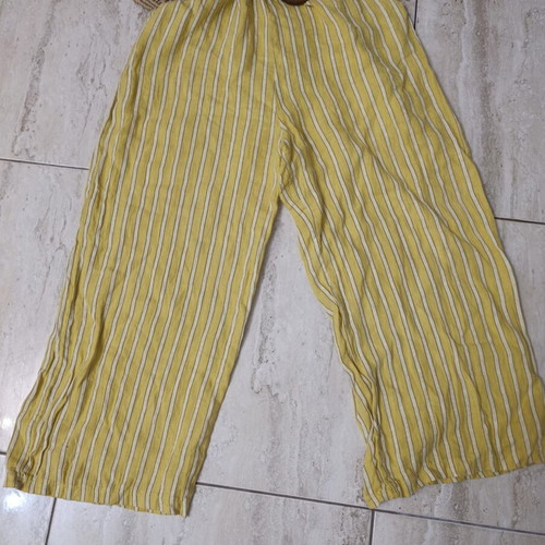 Abysse jumpsuit like new, white and yellow, size L