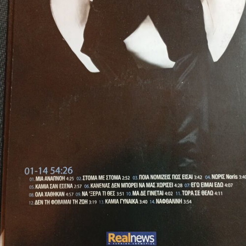 Antonis Remos Mia Anapnoi CD like new, laiko