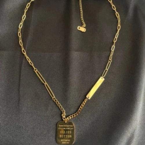 Steel plate pendant new