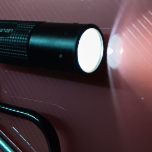 Mini flashlight used