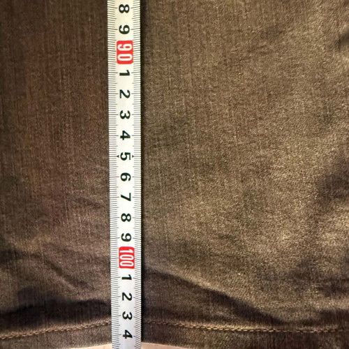 Trussardi vintage women's jeans, size S, brown