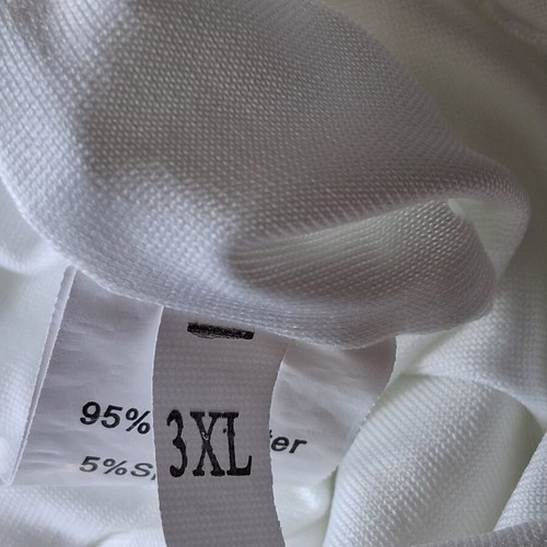 White lace blouse with lining, size XXXL / 46 / 18