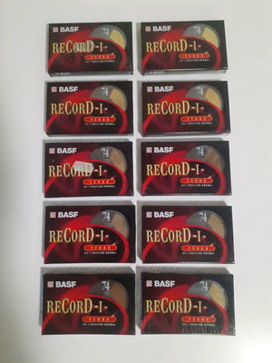 BASF Record-I 74 Σφραγισμένες Κασέτες Κασσετοφώνου