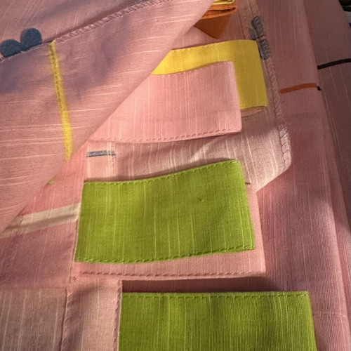 IKEA Festlig Pink Children's Curtain 120x250 cm like new