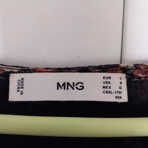Mango dress like new with transparent sleeves, above knee length