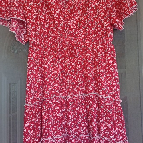 Summer dress like new, size Large, knee length