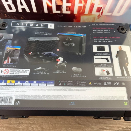 Hitman 2 Collector Edition new without game and metal case