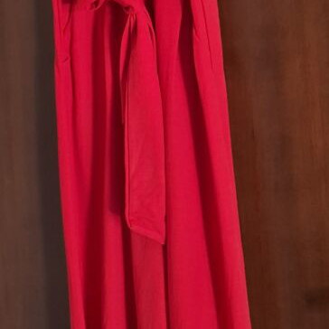 NAAMA Athens sleeveless jumpsuit like new, red, one size