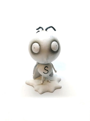 Stainboy figure like new, Tim Burton's Tragic Toys by Dark Horse