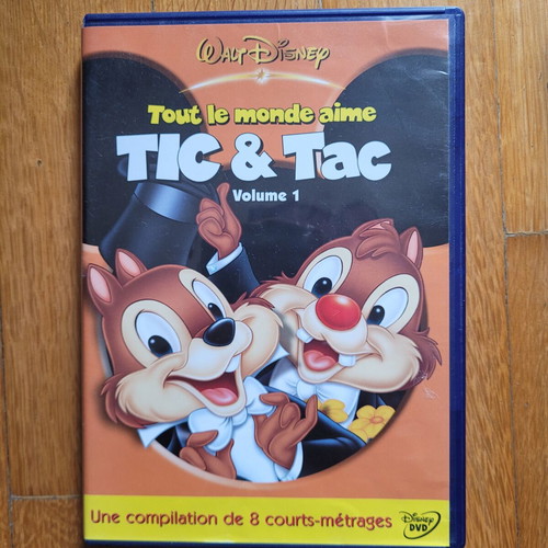 Children's DVD Tout le monde aime Tic & Tac like new